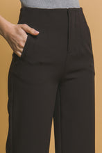 Load image into Gallery viewer, "Back To Work" Black Classic Fit Pleated Pants