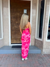 Load image into Gallery viewer, &quot;Weekend In Jupiter&quot; Pink Strapless Maxi Bodycon Dress
