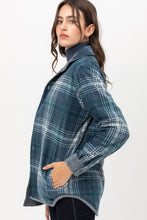 Load image into Gallery viewer, Blueberry Vineyard&quot; Gray Corduroy Reversible Button Down Jacket
