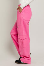 Load image into Gallery viewer, &quot;Be Mine&quot; Pink Cargo Pants
