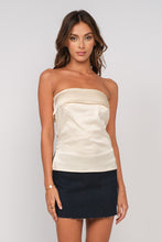 Load image into Gallery viewer, &quot;Holiday Wishlist&quot; Ivory Satin Top
