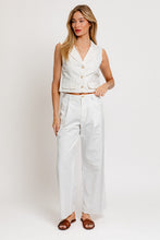 Load image into Gallery viewer, &quot;Heavenly Dreams&quot; White Vest and Pant Matching Set
