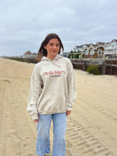 Load image into Gallery viewer, &quot;Coastal Cowgirl&quot; Beige Pink Moon Branded Hoodie

