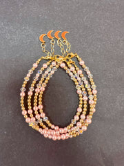 14k Gold Filled Pink Moon Exclusive Bracelet