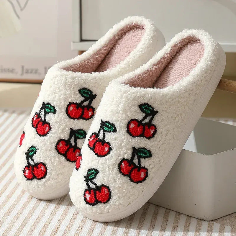 Red Cherry Slippers