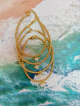 Load image into Gallery viewer, 14k Gold Filled Crystal Angel Wing Bracelet
