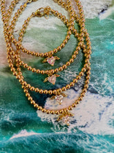 Load image into Gallery viewer, 14k Gold Filled Crystal Angel Wing Bracelet
