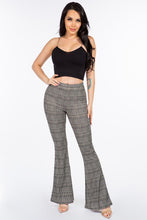 Load image into Gallery viewer, &quot;Business Event&quot; Plaid Flare Pants
