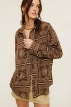 Load image into Gallery viewer, &quot;Western Daydream&quot; Printed Button Down Top
