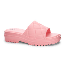 Load image into Gallery viewer, &quot;Comfy Stroll&quot;  Pink Slip On Slides
