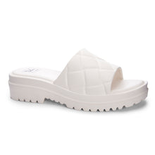Load image into Gallery viewer, &quot;Comfy Stroll&quot; White Slip On Slides
