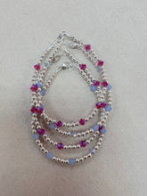 Load image into Gallery viewer, Sterling Silver Swarovski Crystal Bracelets
