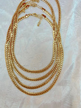 Load image into Gallery viewer, &quot;Golden Layer&quot; 14k Gold Thick Plain Gold Necklace
