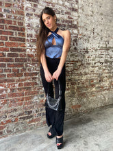 Load image into Gallery viewer, &quot;Steal The Show&quot; Black Flare Pants

