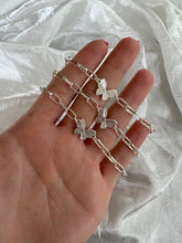 Load image into Gallery viewer, Sliver Chain Butterfly Bracelet
